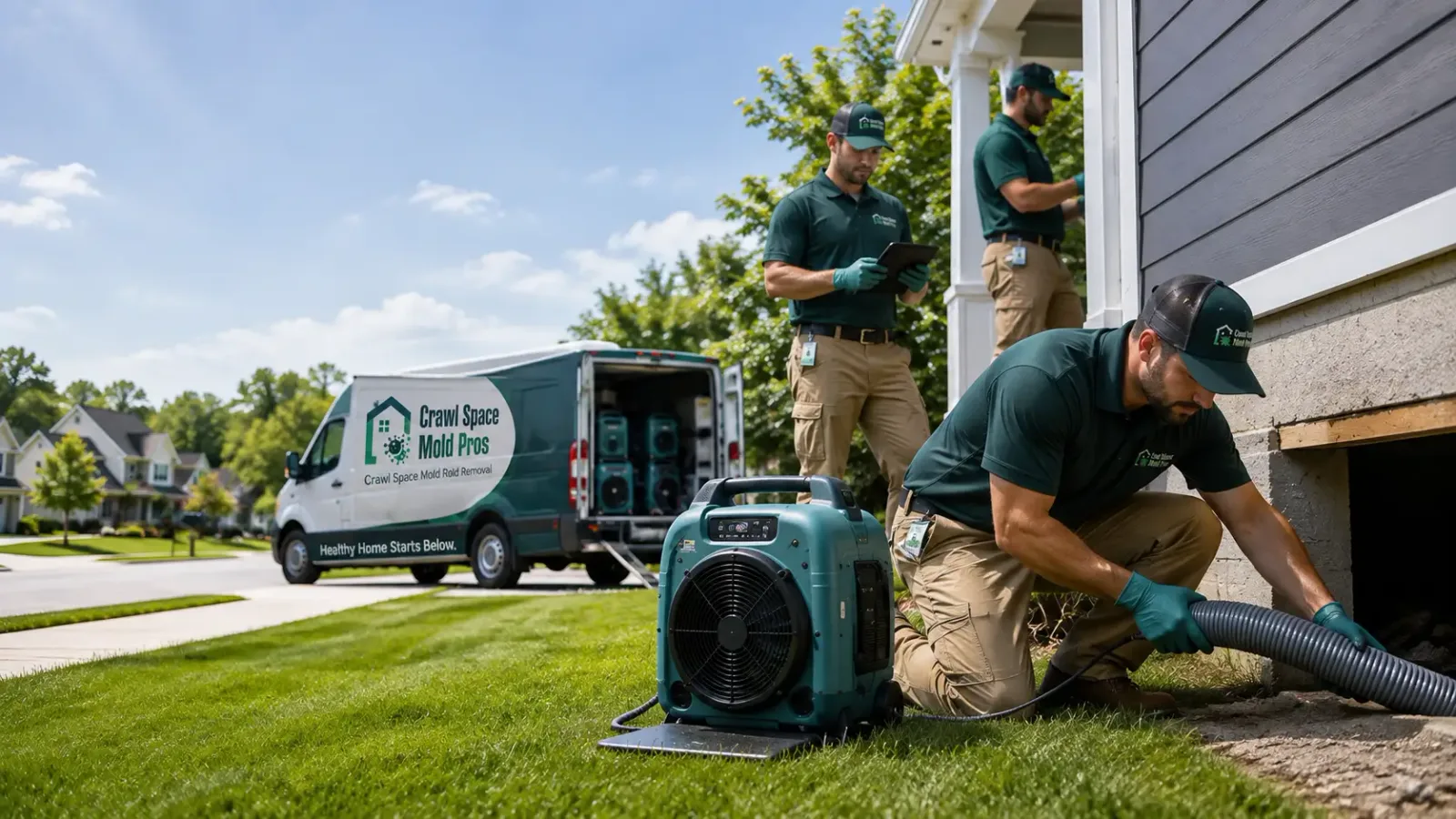 Crawl Space Mold Removal in Price, UT